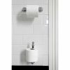 Perrin and Rowe Traditional Wall Mounted Spare Toilet Roll Holder - 6947CP