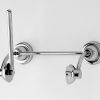 Perrin & Rowe Contemporary Toilet Roll Holder with Pivot Bar - 6448CP