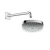 Hansgrohe Soft Cube Ecostat E Valve with Croma Select 180 Overhead Shower and Axor Hand shower - 88101007