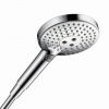 Hansgrohe Round Select Valve with Raindance 240 Overhead Shower and Select 120 Rail Set - 88101006