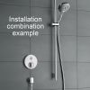 Hansgrohe ShowerSelect S Manual Mixer, with on/off - 15747000