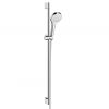 Hansgrohe Round Ecostat Valve with Raindance 180 Overhead Shower and Croma Select Rail Kit - 88101001