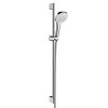 Hansgrohe Soft Cube Ecostat E Valve with Croma Select E 110 Vario Shower and Rail Kit - 88101014