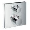 Hansgrohe Square Ecostat Concealed Valve with Raindance Select Rail Kit and Exafill Bath Filler - 88101032