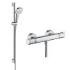 Hansgrohe Soft Cube Ecostat Exposed Valve with Croma Select 110 Rail Kit - 88101035