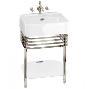 Arcade Small 60cm Basin with Washstand 