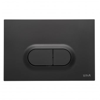 VitrA Loop O Flush Plate Black 7400511