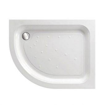 Just Trays Ultracast Offset Quadrant Shower Tray