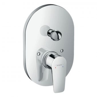 Hansgrohe Talis E Concealed Manual Bath Shower Mixer Tap & Diverter - 71746000