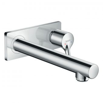 hansgrohe Talis S Wall Mounted Basin Mixer with Spout - 72110000