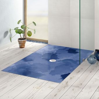 Villeroy and Boch Subway Infinity Rectangular Shower Tray with ViPrint - 6230N4VPC7