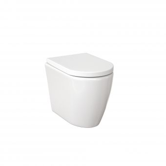 Saneux Uni Floor Standing Back to Wall Rimless WC - 66074