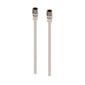 Abacus Brushed Nickel Isolation Valve Extensions - EPAC-05-0725