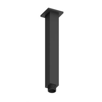 Abacus Emotion Square Matt Black Fixed Ceiling Arm - TBTS-415-6320