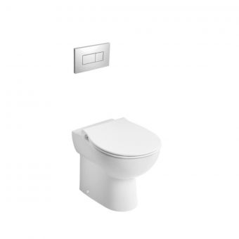 Armitage Shanks Contour 21+  Back-to-Wall Rimless Toilet