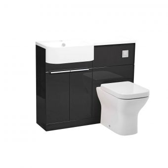 Tavistock Match Toilet and Sink Vanity Set Grey 996mm MATLC