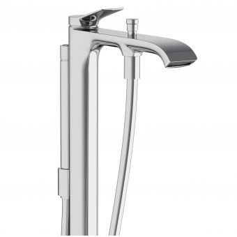 hansgrohe Vivenis Freestanding Bath Mixer with Shower Handset in Chrome - 75445000