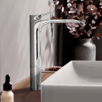 hansgrohe Vivenis Tall Basin Mixer Tap 250 in Chrome - 75042000