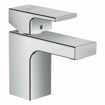 hansgrohe Vernis Shape Basin Mixer Tap 70 with Pop-up Waste in Chrome - 71560000