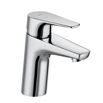 Roca Atlas Smooth Body Basin Mixer Tap with Cold Start - 5A3290C0R