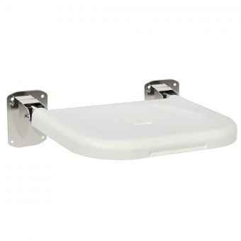 Bathex Friction Action Folding Shower Seat with Mirror Polish - 49879