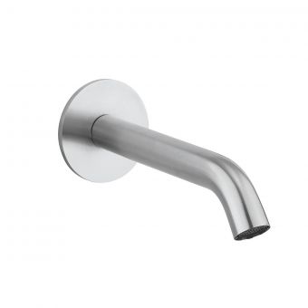 Crosswater 3ONE6 Bath Spout Wall-Mounted in Stainless Steel