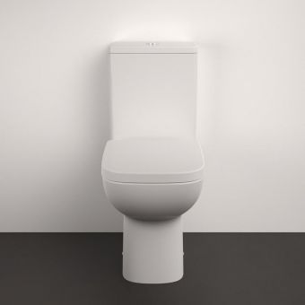 Ideal Standard i.life Close Coupled Toilet Pan with Horizontal Outlet in White