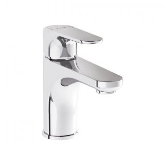 VitrA Root Round Compact Basin Mixer in Chrome - A42705