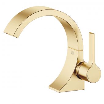 Dornbracht CYO Single-Lever Basin Mixer with Pop-Up Waste in Brushed Durabrass (23kt) - 33500811-28
