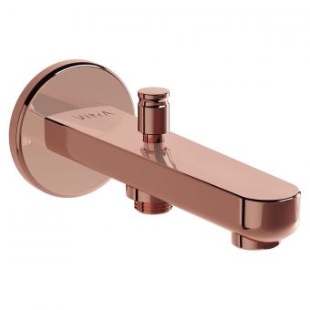 VitrA Root Round Spout with Hand Shower Outlet in Copper - A4271926