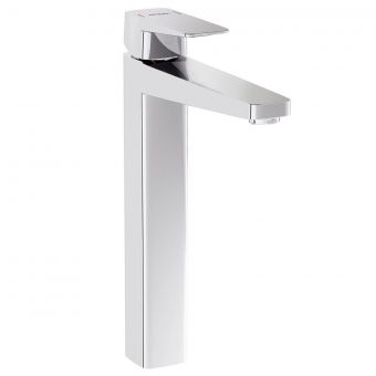 VitrA Root Square Tall Basin Mixer in Chrome - A42733