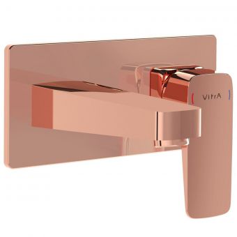 VitrA Root Square Built-In Basin Mixer in Copper - A4273826