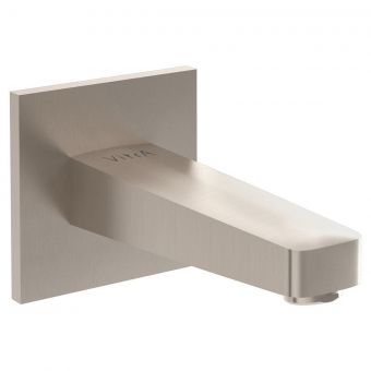 VitrA Root Square Spout in Brushed Nickel - A4273934