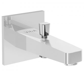 VitrA Root Square Spout with Hand Shower Outlet in Chrome - A42740