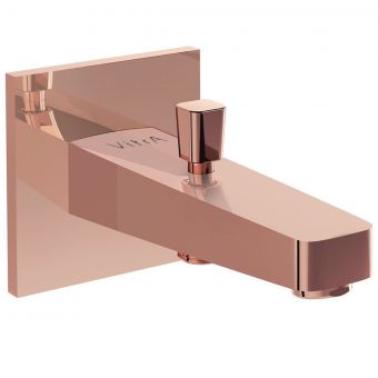VitrA Root Square Spout with Hand Shower Outlet in Copper - A4274026