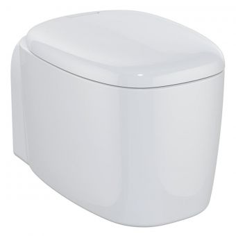 VitrA Plural Rim-ex Wall-hung WC in White