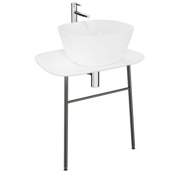VitrA Plural Washbasin Unit in White (70 cm)