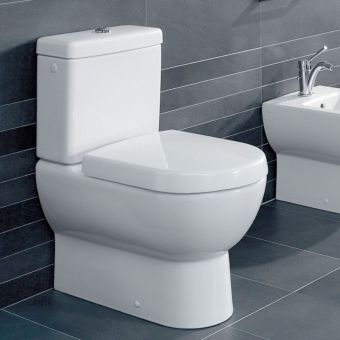 Villeroy and Boch SoHo Close Coupled Toilet Pan - White