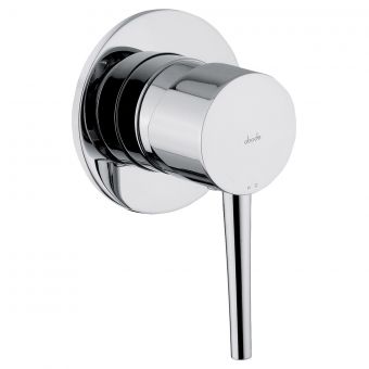 Abode Chao Wall Mounted Bath Mixer Control in Chrome