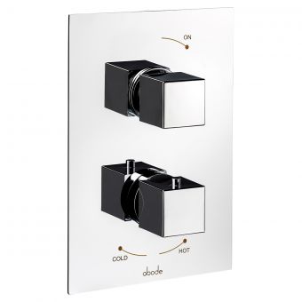 Abode Zeal Concealed Thermostatic 1 Exit Shower Valve in Chrome