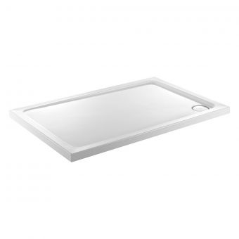 JT Fusion Anti-Slip Rectangular Shower Tray with Waste - 1800 x 800mm