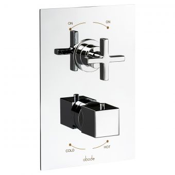 Abode Serenitie Concealed Thermostatic Shower Valve with diverter in Chrome