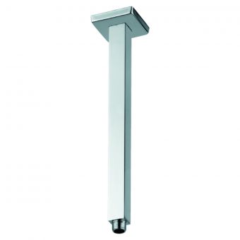 Abode Square Ceiling Mounted Shower Arm in Chrome