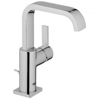 Grohe Allure Monobloc Basin Mixer Tap with Pop-up Waste - Chrome