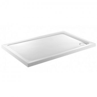 Just Trays Fusion Low Profile Rectangular Shower Tray with Antislip - 1200 x 900mm