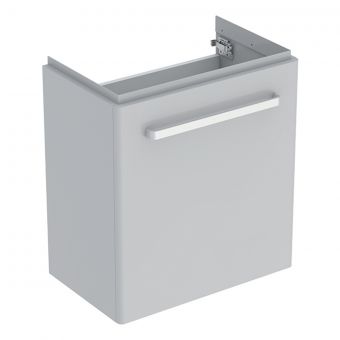 Geberit Selnova Compact Vanity Unit for 60 cm Hand Rinse Basin – Light Grey 501615421