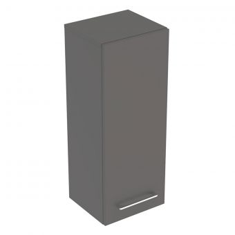 Geberit Selnova Square S Medium Cabinet with One Door in Lava - 501277001