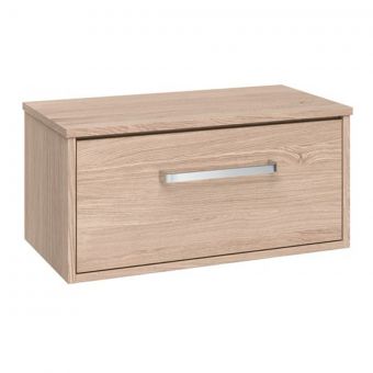 Crosswater Arena 700 Console Unit with Worktop in Modern Oak