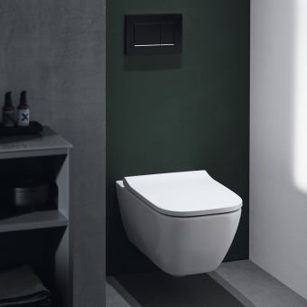 Geberit Select Smyle Square Rimless Wall Hung WC Pack - 500683002