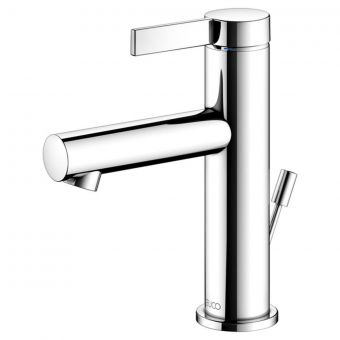 Keuco IXMO Pure Single Lever Basin Mixer 100 with Pop-Up Waste in Chrome - 59502011000